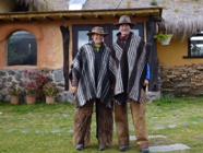 Original Outfit mit Poncho und Chaps - Chilcabamba